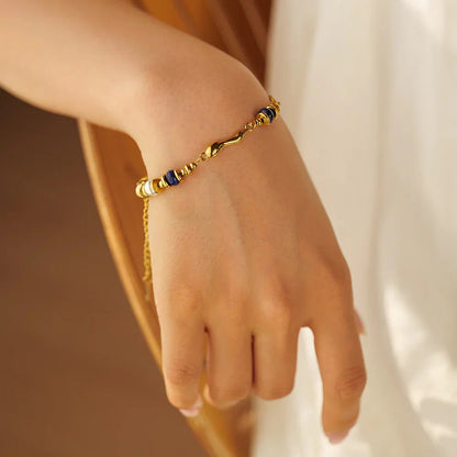 [Royal&Vicky]Quintessa Mehrreihiges Perlenarmband