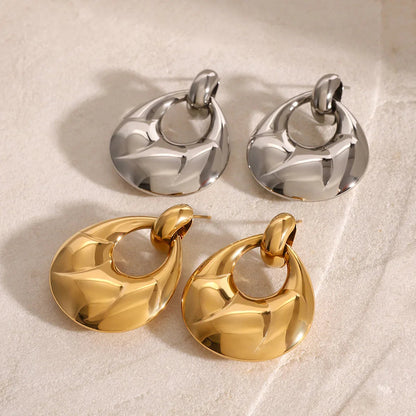 [Royal&Vicky]コーラリンゴールドイヤリング