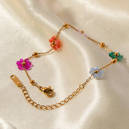{
  "Royal&Vicky": "アザレアフローラルゴールドブレスレット"
}