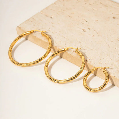 [Royal&Vicky]ゼフィ フープピアス