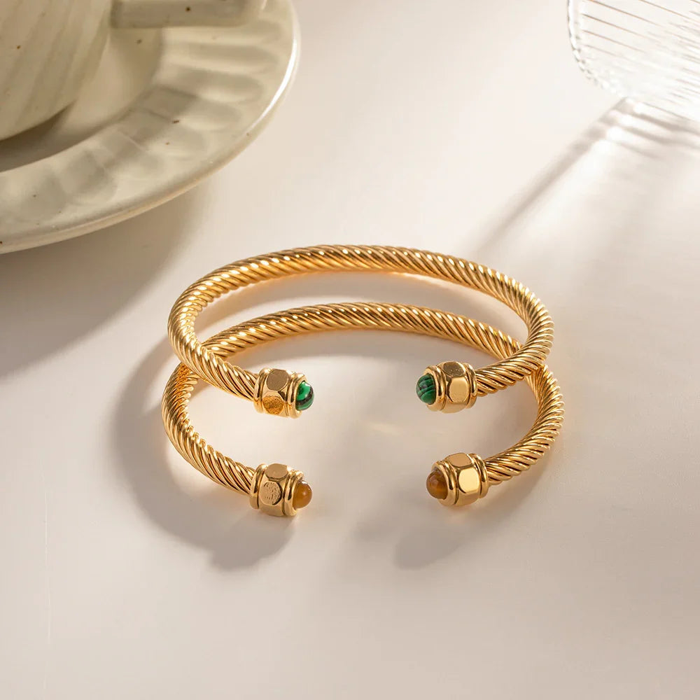 [Royal&Vicky]Thea Gold Bracelet