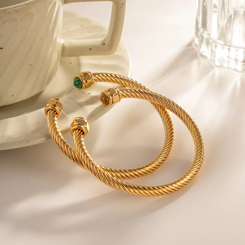 [Royal&Vicky]Thea Gold Bracelet