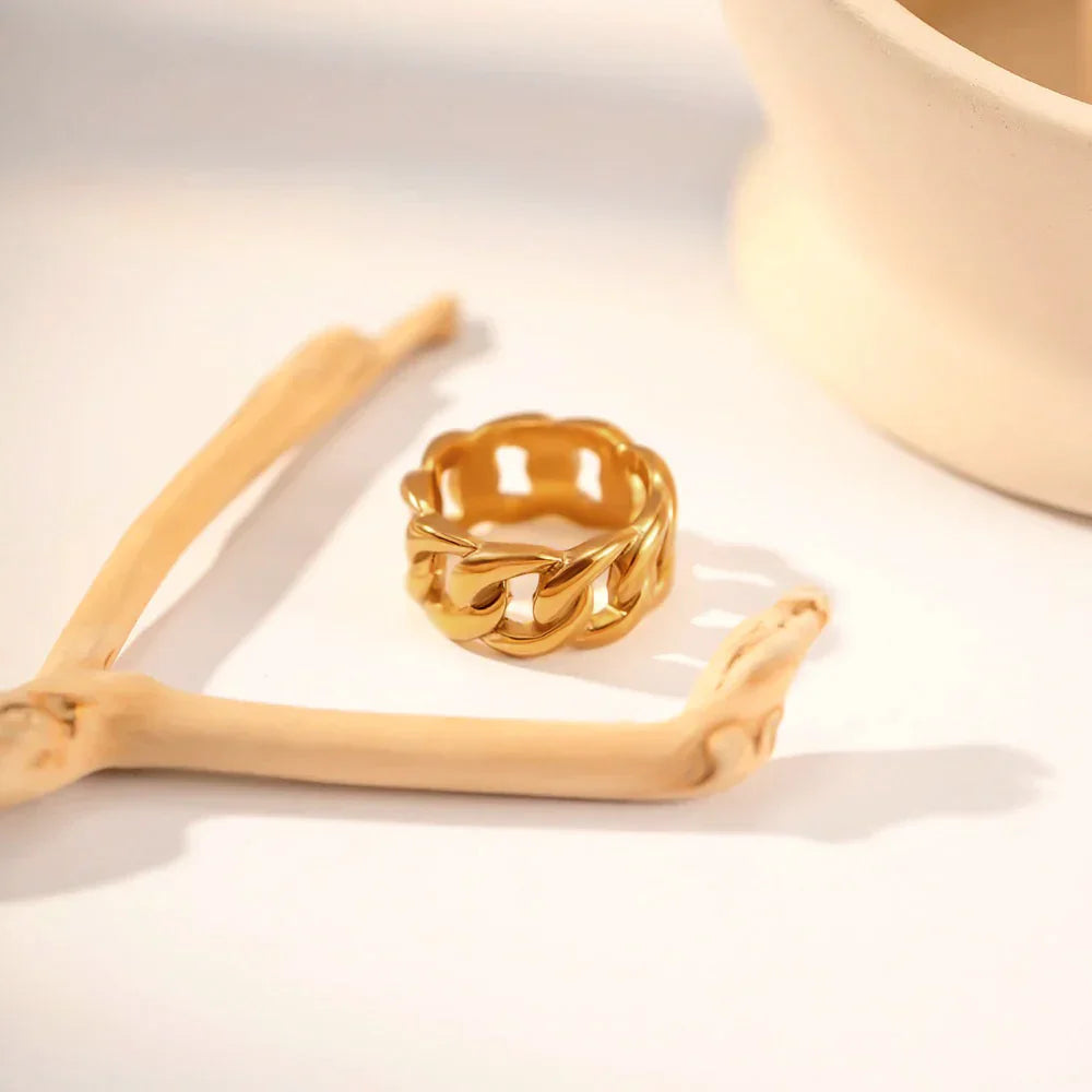 [Royal&Vicky]Splendor Gold Ring