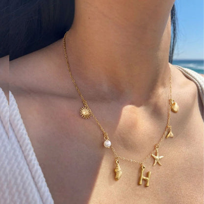 [Royal&Vicky]Avaria Ozean-Initialenkette
