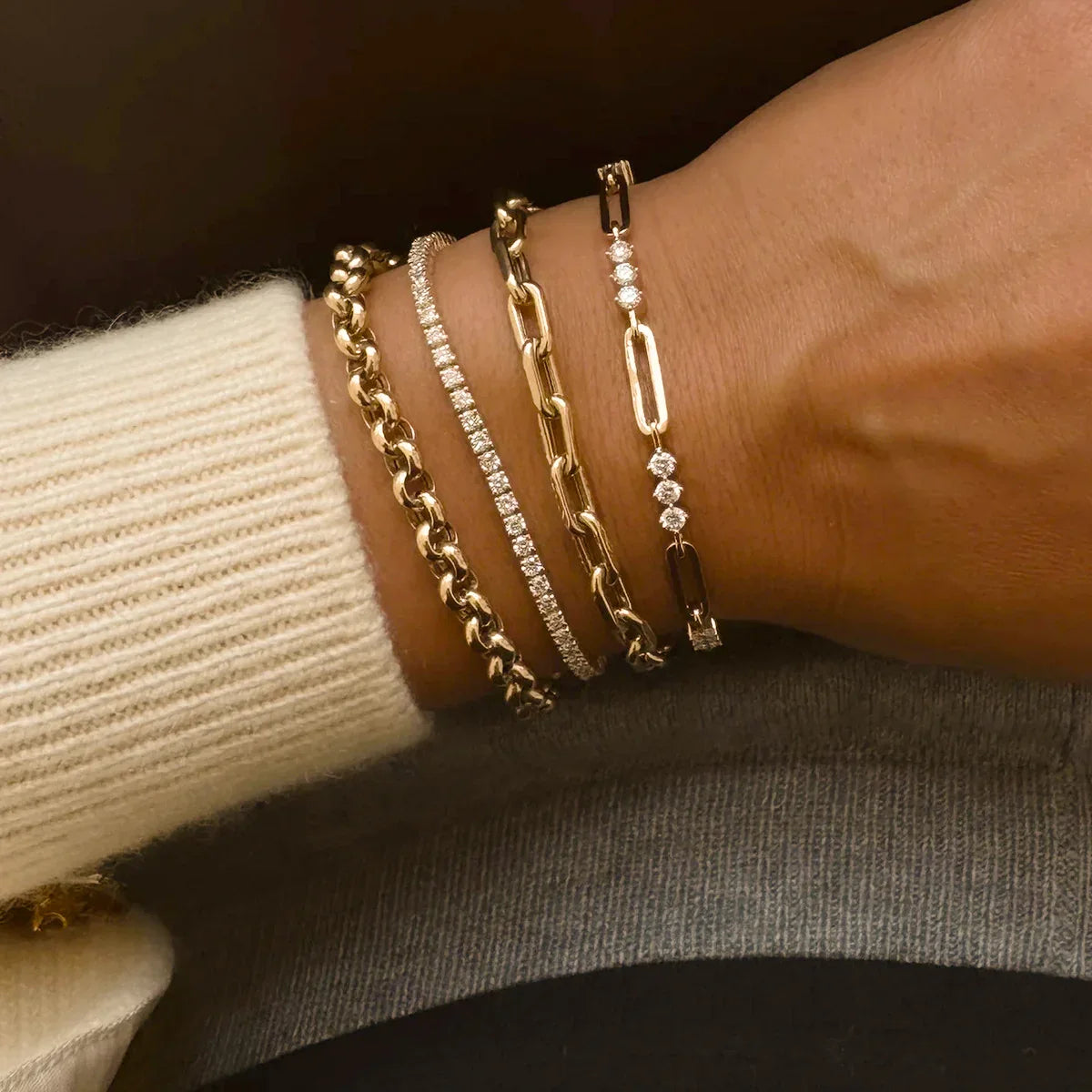[Royal&Vicky]Ranielle Diamantarmband