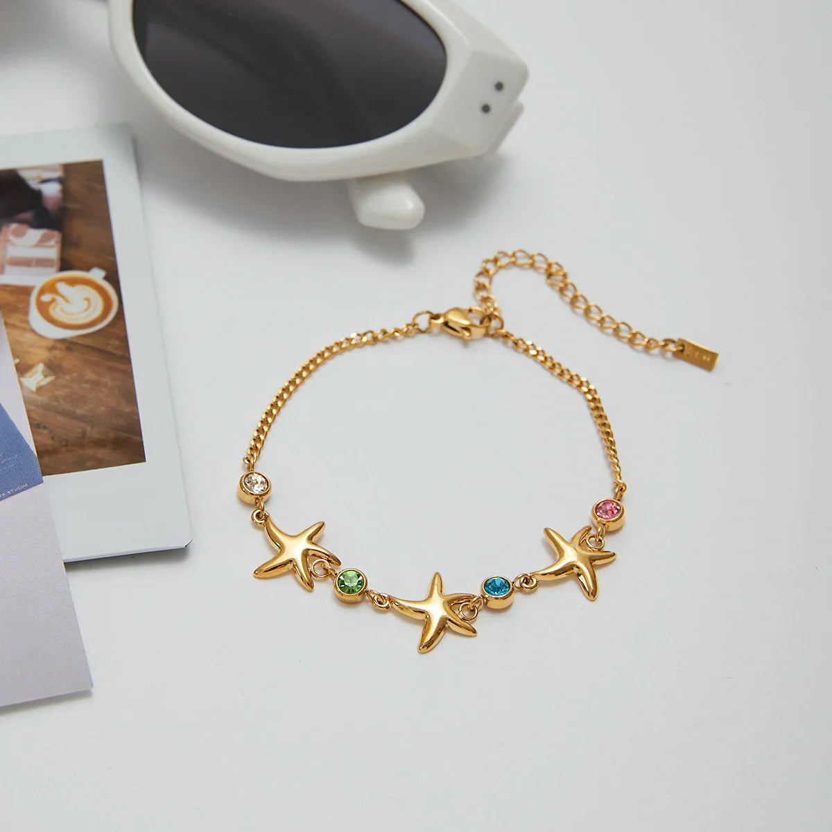 [Royal&Vicky]Kristine Golden Starfish Bracelet