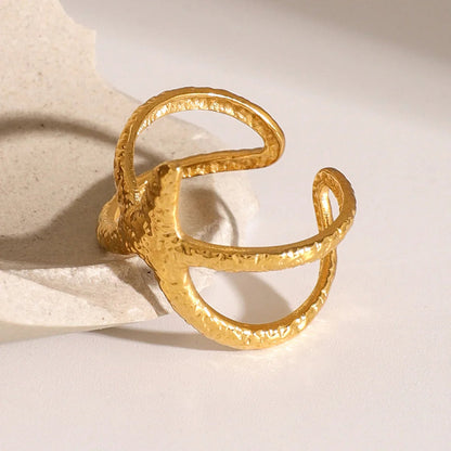 [Royal&Vicky]Aurelie Gold Seestern-Ring