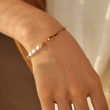 [Royal&Vicky]Celina Süßwasserperlenarmband