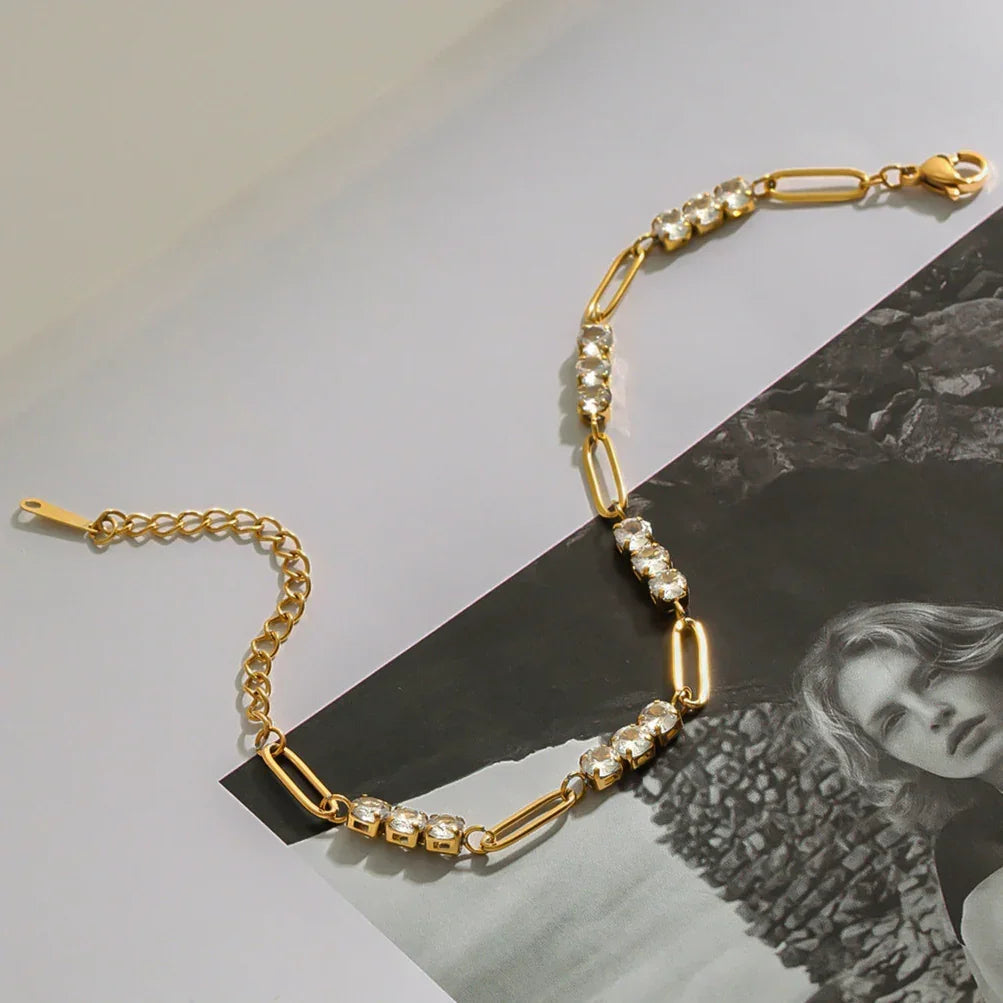 [Royal&Vicky]Ranielle Diamantarmband
