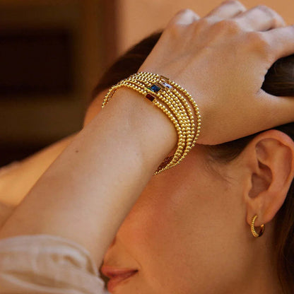 [Royal&Vicky]Celine Birthstone Bracelet