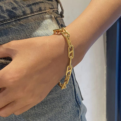 [Royal&Vicky]Melissa Goldketten-Armband