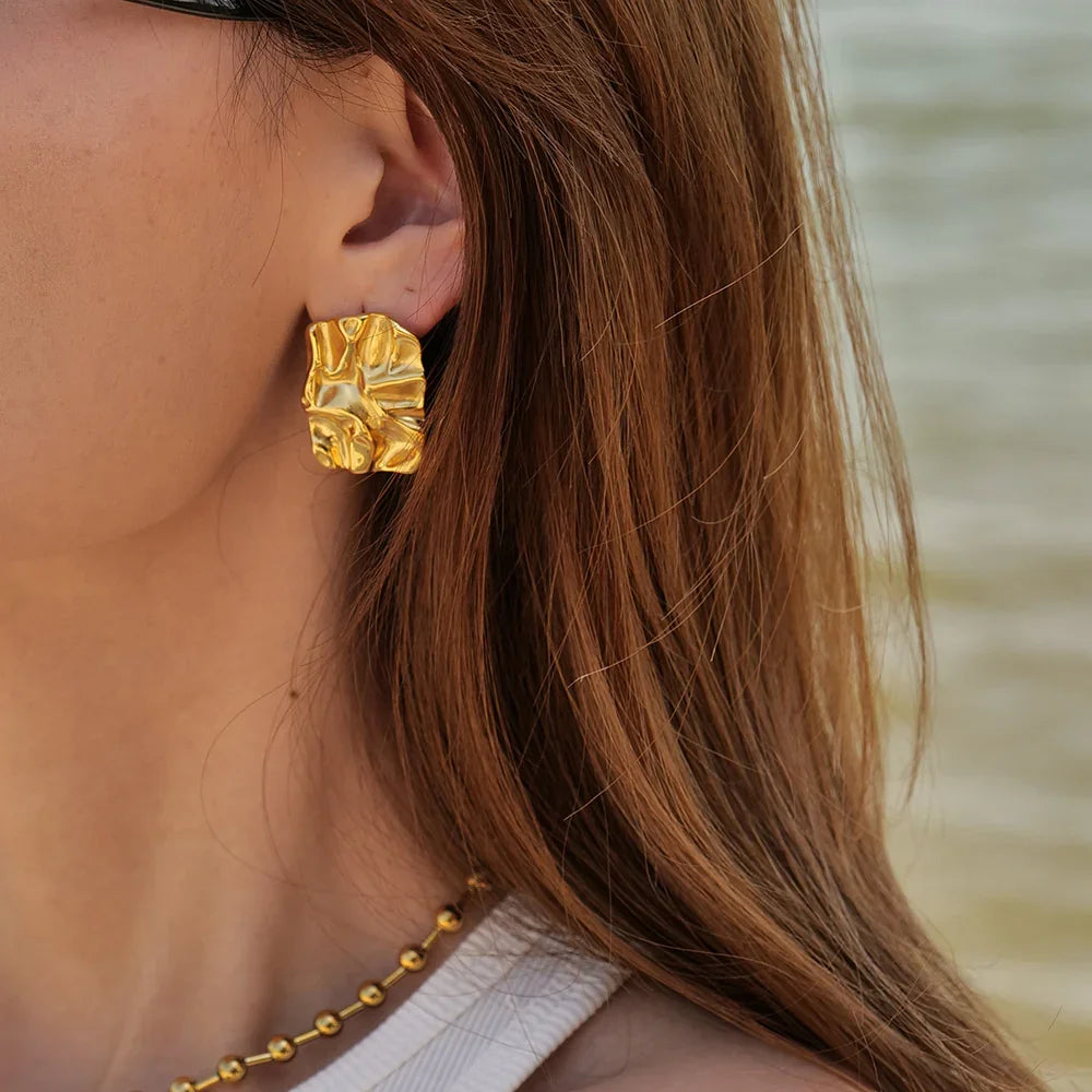 [Royal&Vicky] Kaia Gold Ohrringe