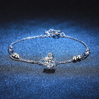 [Royal&Vicky]CLASSIC SOLITAIRE MOISSANITE BRACELET
