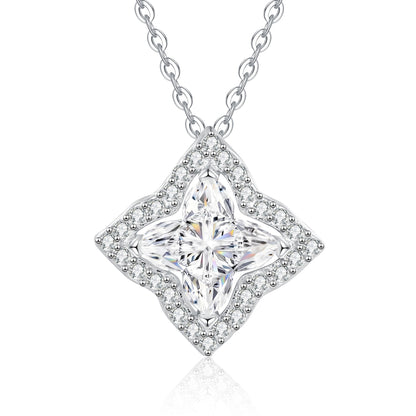 [Royal&Vicky]STAR-CLOVER MOISSANITE NECKLACE