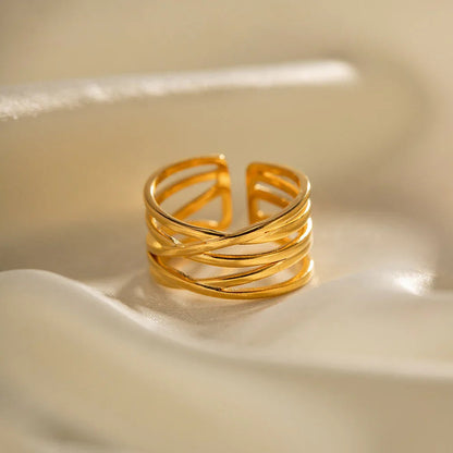 [Royal&Vicky]River Gold Ring