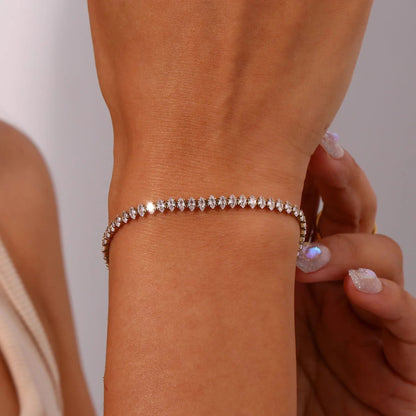 [Royal&Vicky]Wisteria Diamant-Tennisarmband