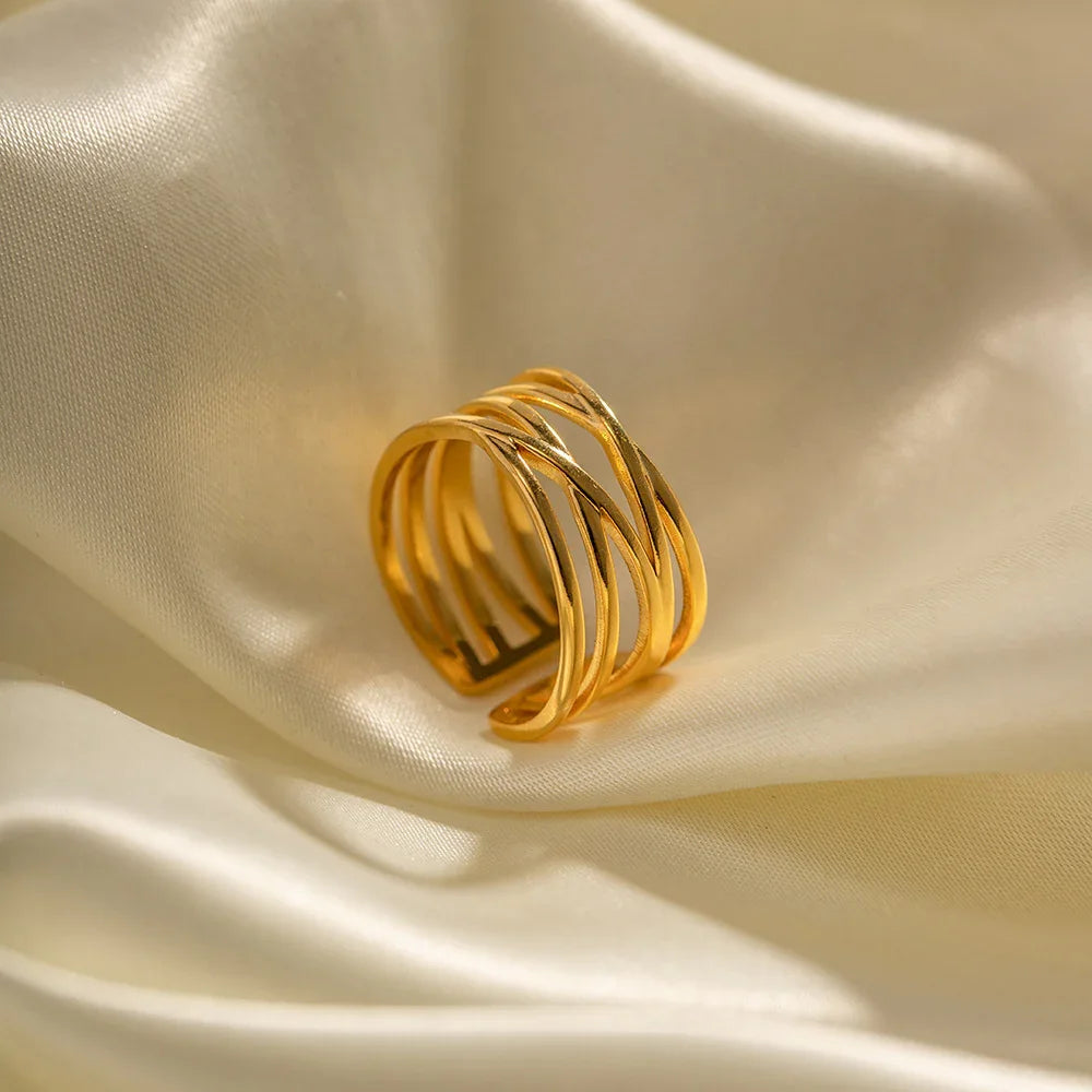 [Royal&Vicky]River Gold Ring