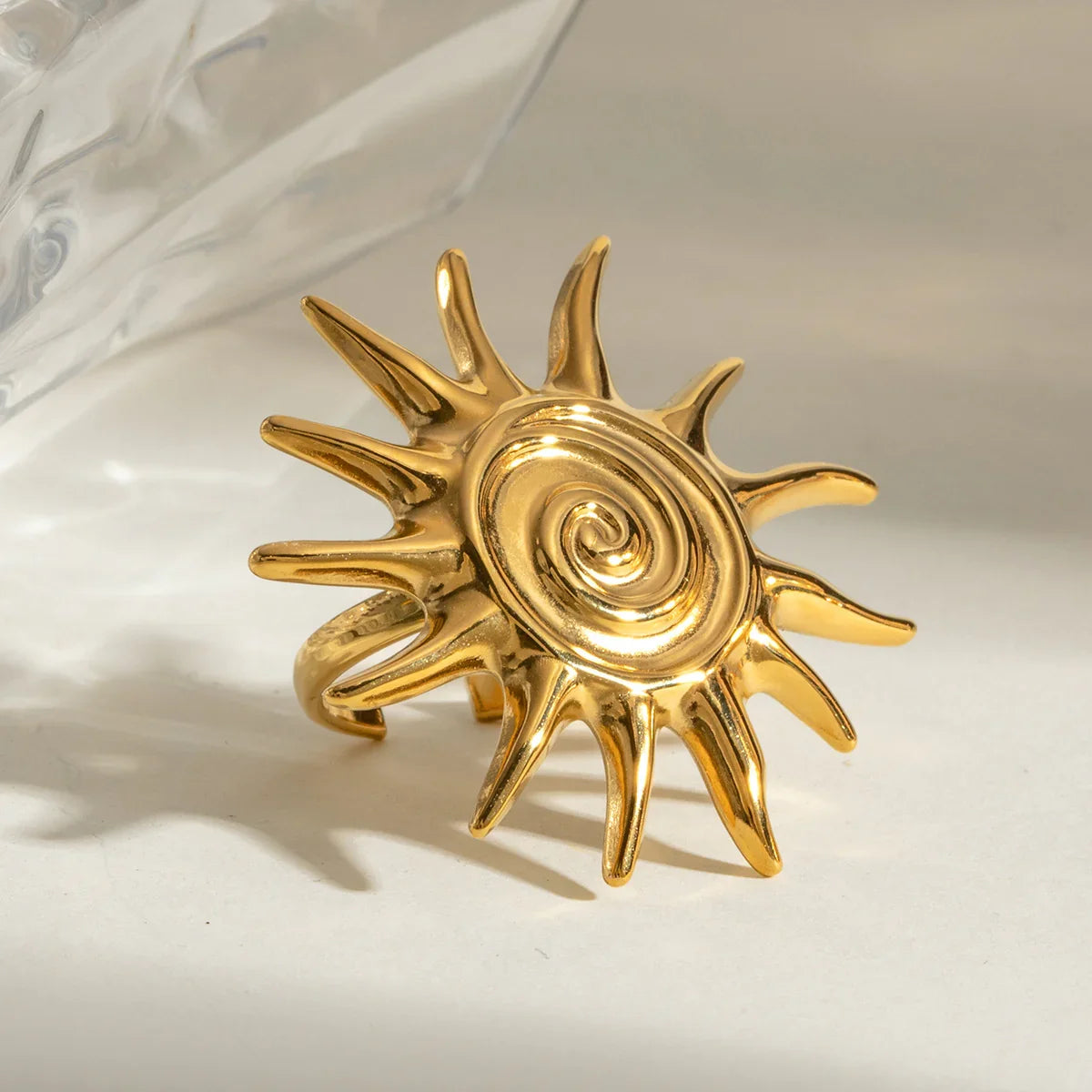 [Royal&Vicky]Solstice Goldene Sonnenring