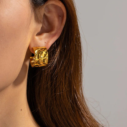[Royal&Vicky]Jane Gold Earrings