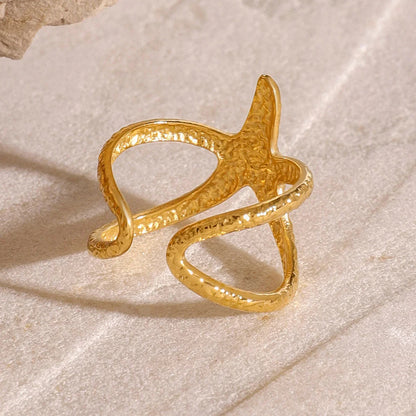 [Royal&Vicky]Aurelie Gold Seestern-Ring