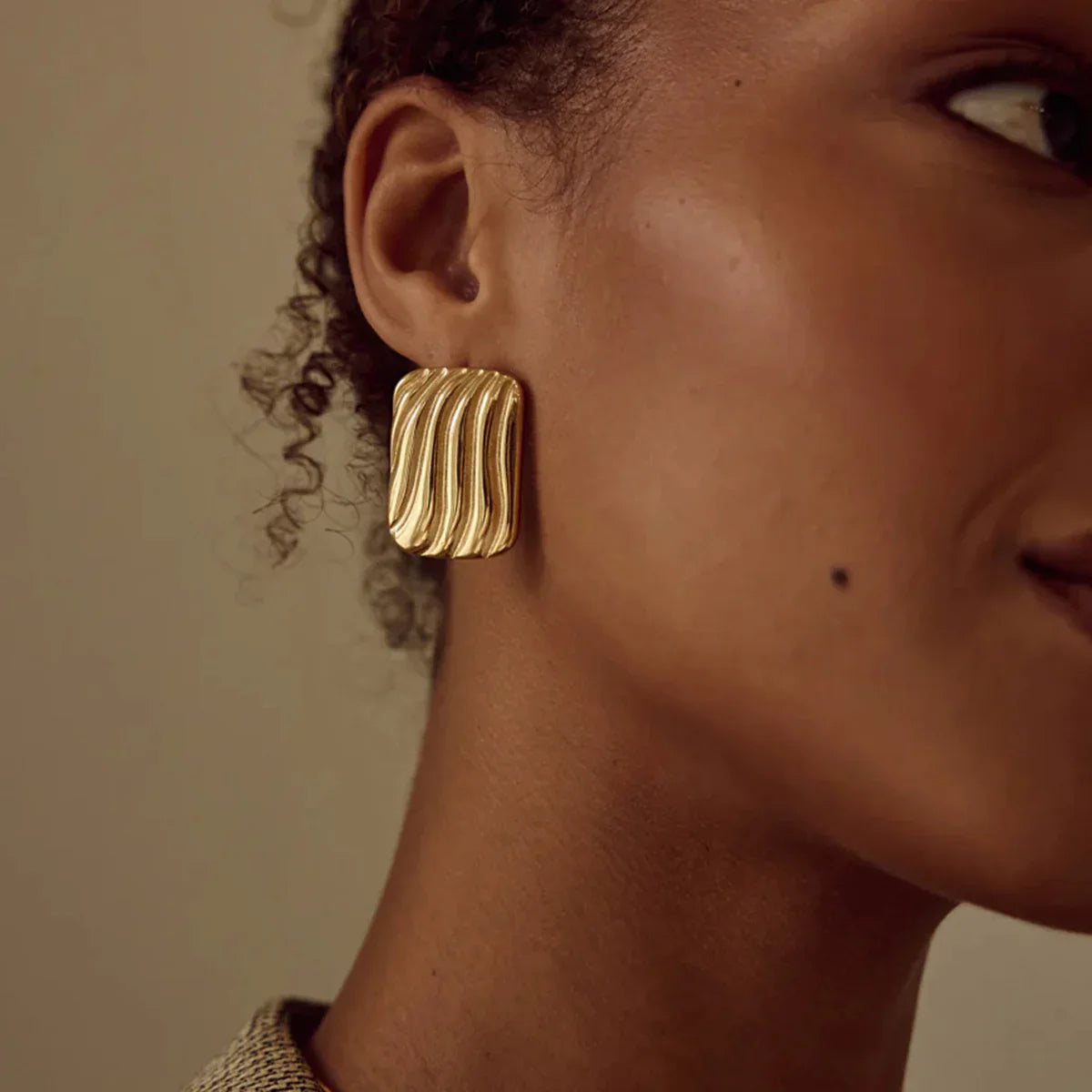 [Royal&Vicky]Colette Gold Ohrringe