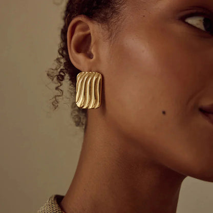 [Royal&Vicky]Colette Gold Ohrringe