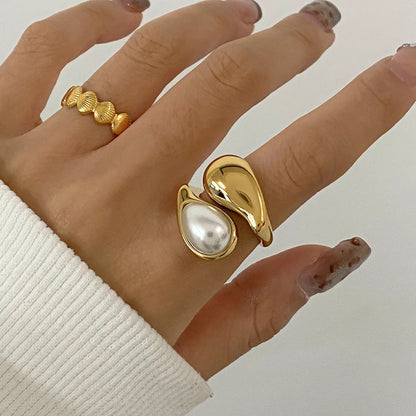 [Royal&Vicky] Mara Amber Perlenring