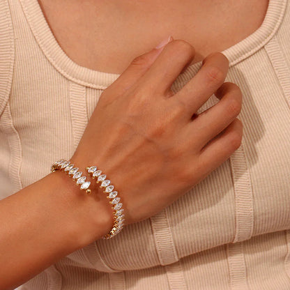 [Royal&Vicky]Genevieve Diamond Bracelet