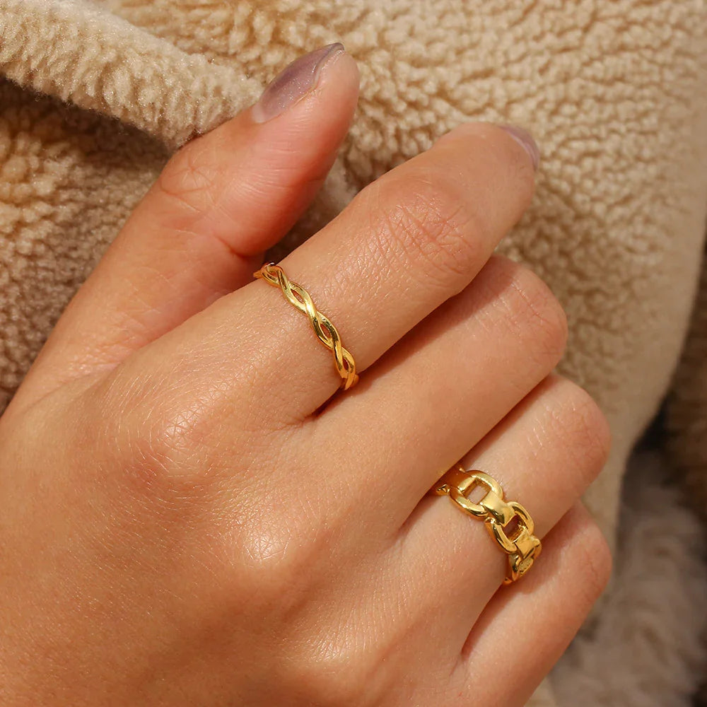 [Royal&Vicky]Keira Gold Ring
