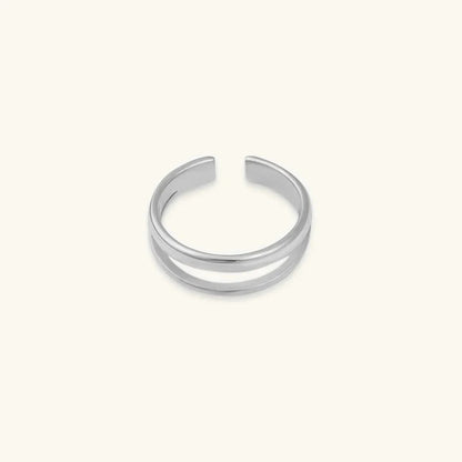 [Royal&Vicky]Olivia Geschichteter Goldring