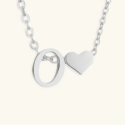 [Royal&Vicky]Ria Initial Letter Gold Necklace