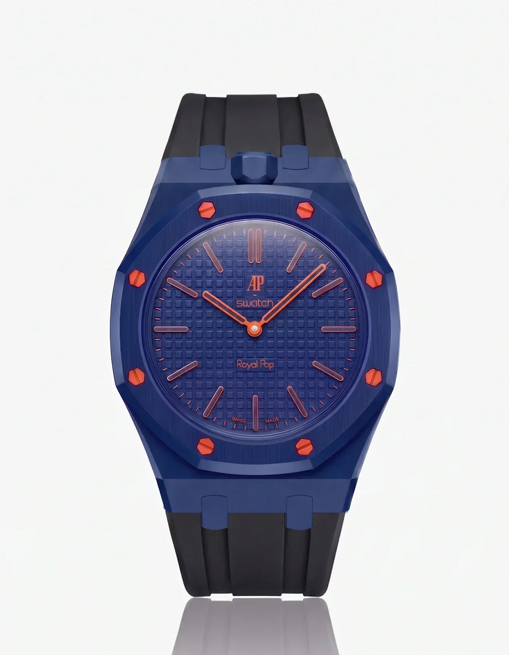 Silicone Strap & Case  Royal Pop Orenji Hachi(Customize  Colors)