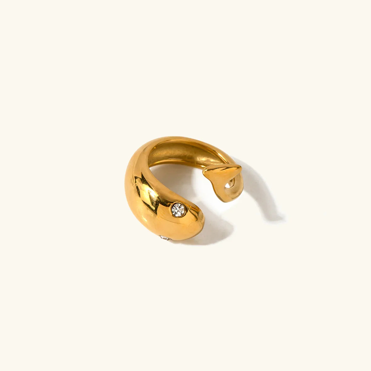 [Royal&Vicky]Etta Gold Serpent Ring