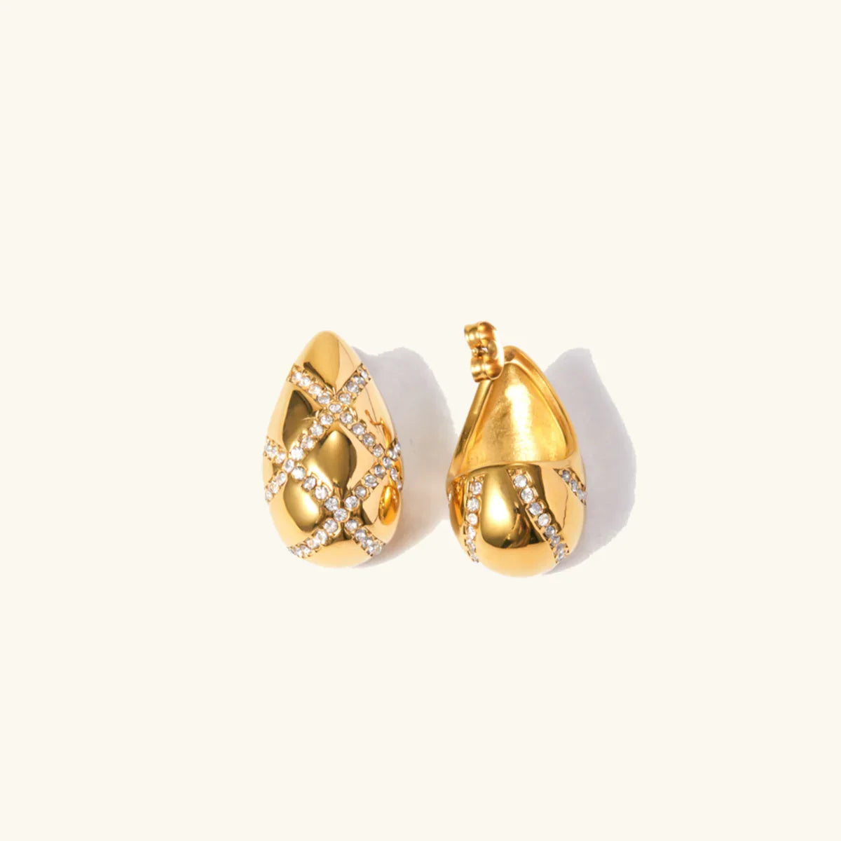 [Royal&Vicky] リネア ゴールドピアス