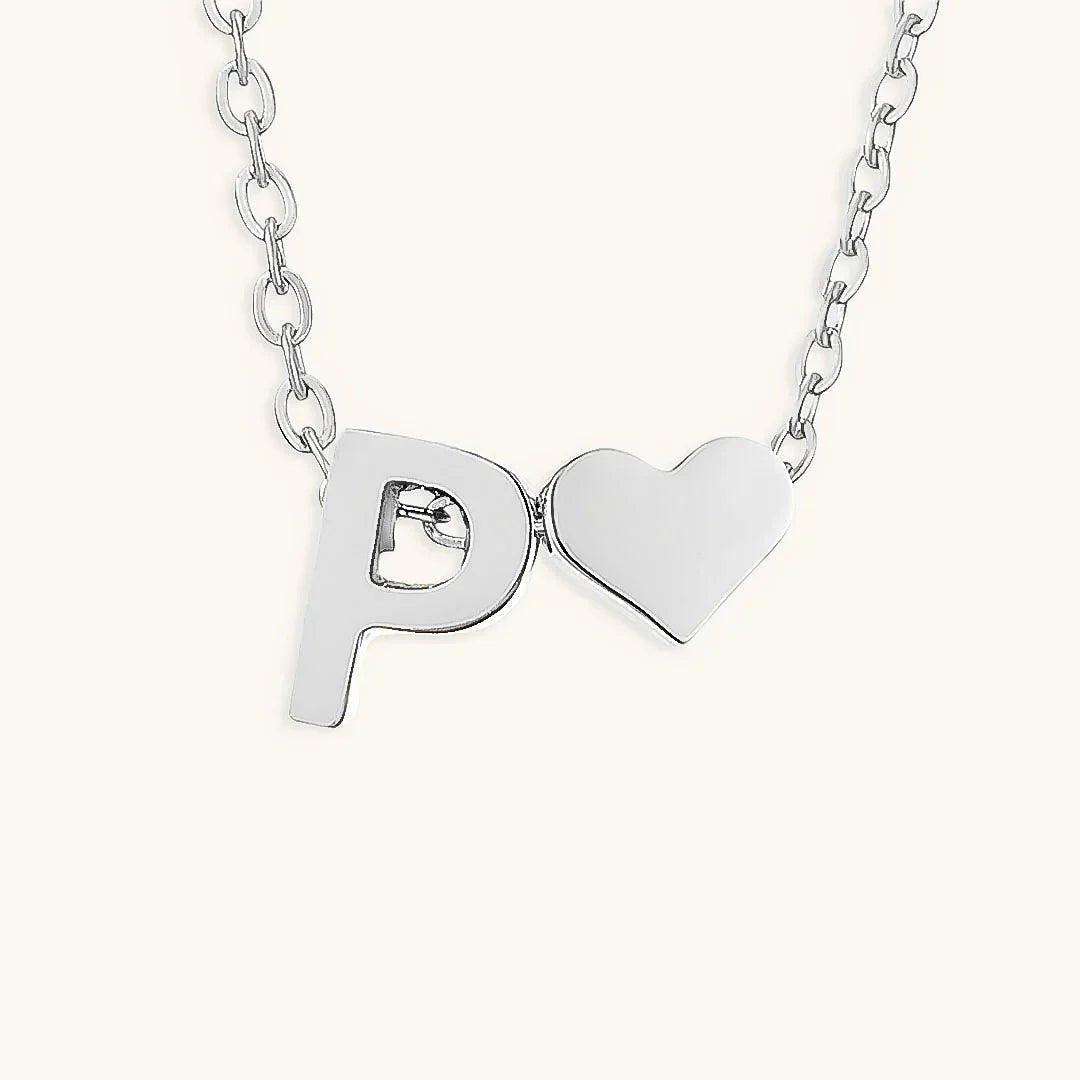 [Royal&Vicky]Ria Initial Letter Gold Necklace