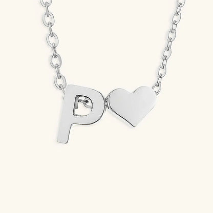 [Royal&Vicky]Ria Initial Letter Gold Necklace