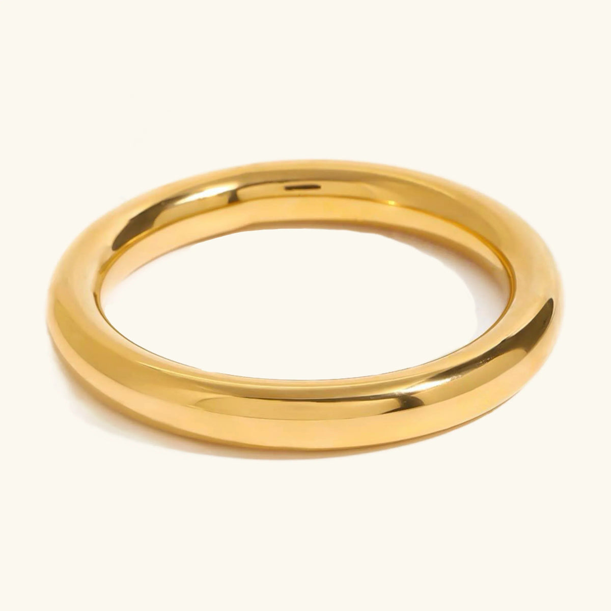 [Royal&Vicky]Lina Smooth Gold Bangle