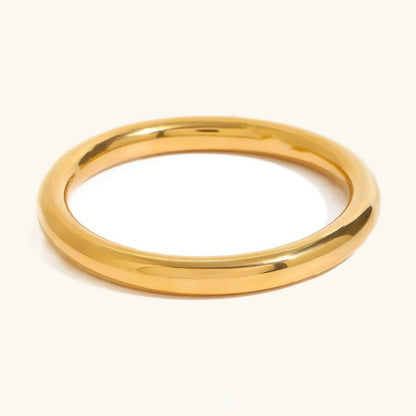 [Royal&Vicky]Lina Smooth Gold Bangle