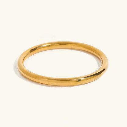 [Royal&Vicky]Lina Smooth Gold Bangle