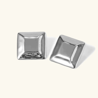 [Royal&Vicky]Fischer Chunky Pillow Earrings