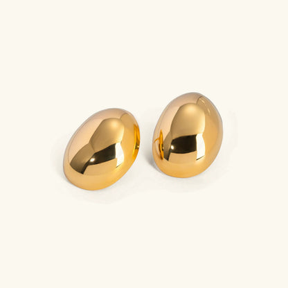 [Royal&Vicky]カリスゴールドビーンピアス