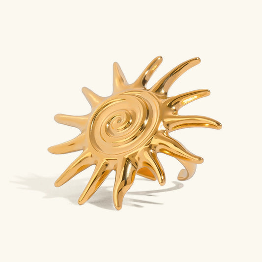 [Royal&Vicky]Solstice Goldene Sonnenring