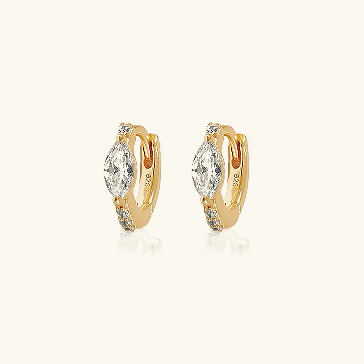 [Royal&Vicky]Mariah Mini-Diamant-Creolen
