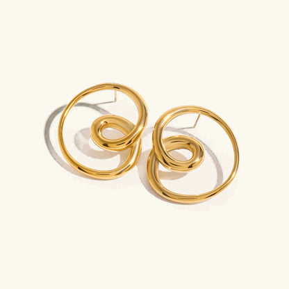 [Royal&Vicky]アンジェリーク・ゴールデンツイストピアス