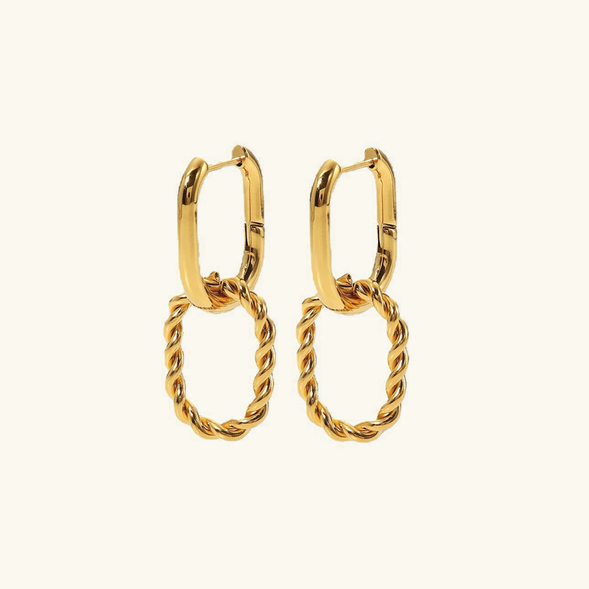 [Royal&Vicky]スカーディ ゴールドピアス