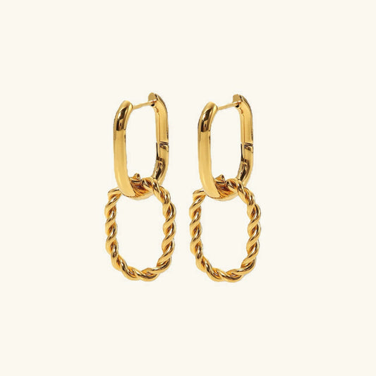 [Royal&Vicky]Skadi Gold Earrings