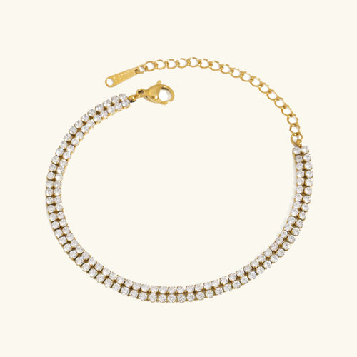 [Royal&Vicky]Florabelle Tennisarmband (doppelt)
