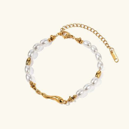 [Royal&Vicky]Dominique Freshwater Pearl Bracelet