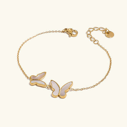 [Royal&Vicky]Blaire Schmetterlings-Perlenarmband