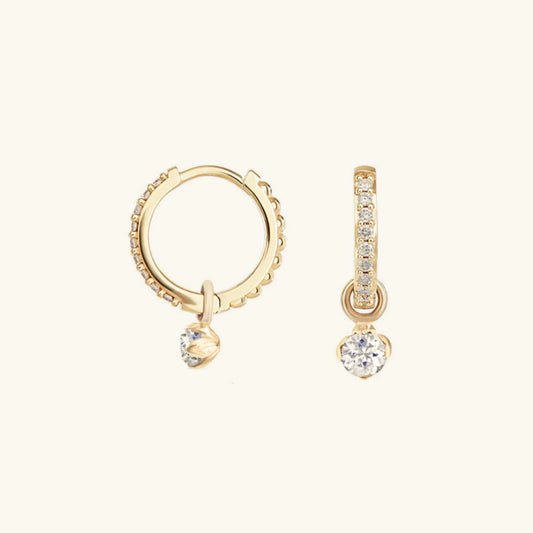 [Royal&Vicky]Blake Wendbare Diamant-Creolen